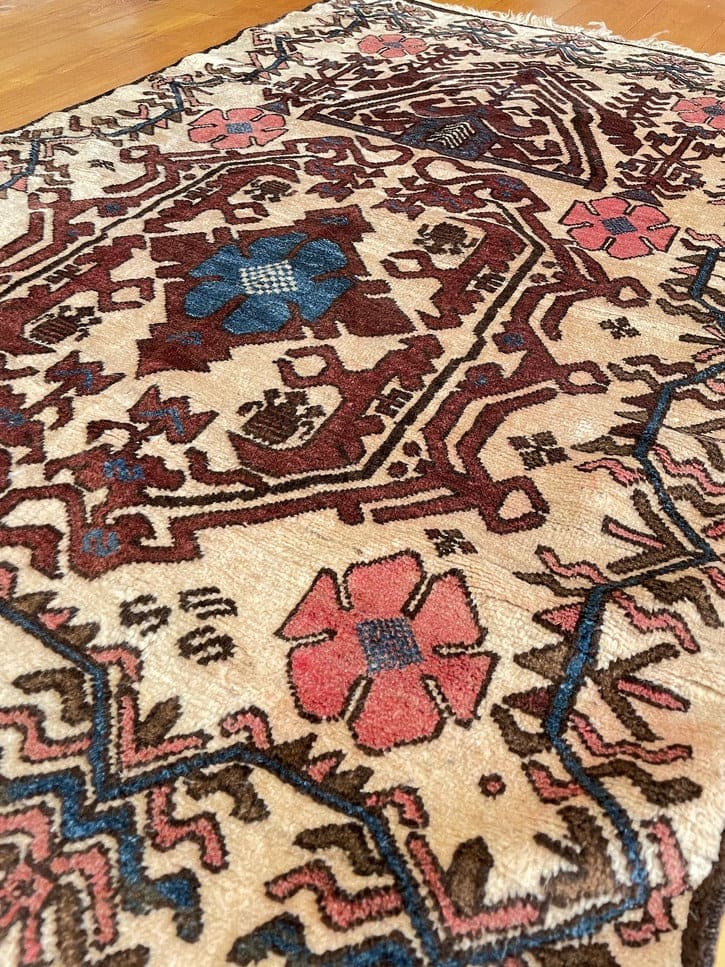 3’2&quot; X 5’ Vintage Caucasian Avar Rug