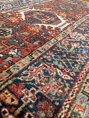 3'1" X 4'6" Vintage Persian Karaja