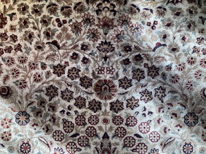 9'9" X 7'11" Vintage Persian Tabriz