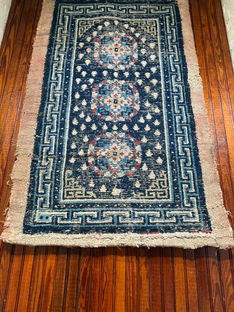 2'10" X 4'7" Wangden Khaden Tibetan Rug