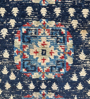 2'10" X 4'7" Wangden Khaden Tibetan Rug