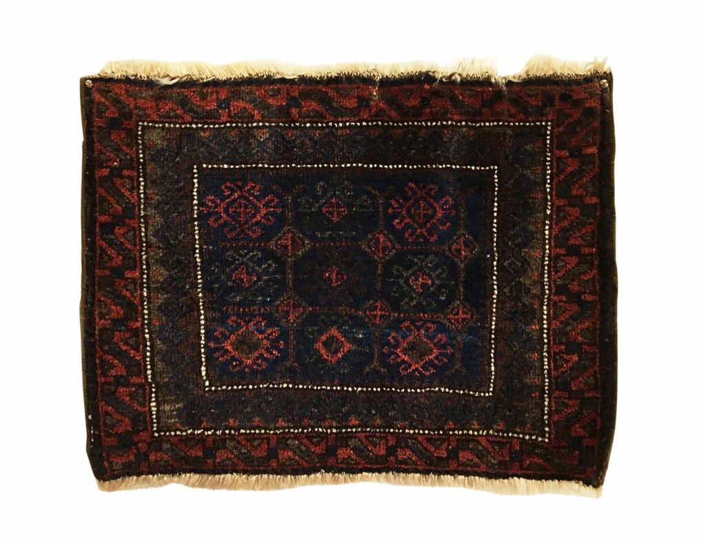 Afghanistan Baluch square rug