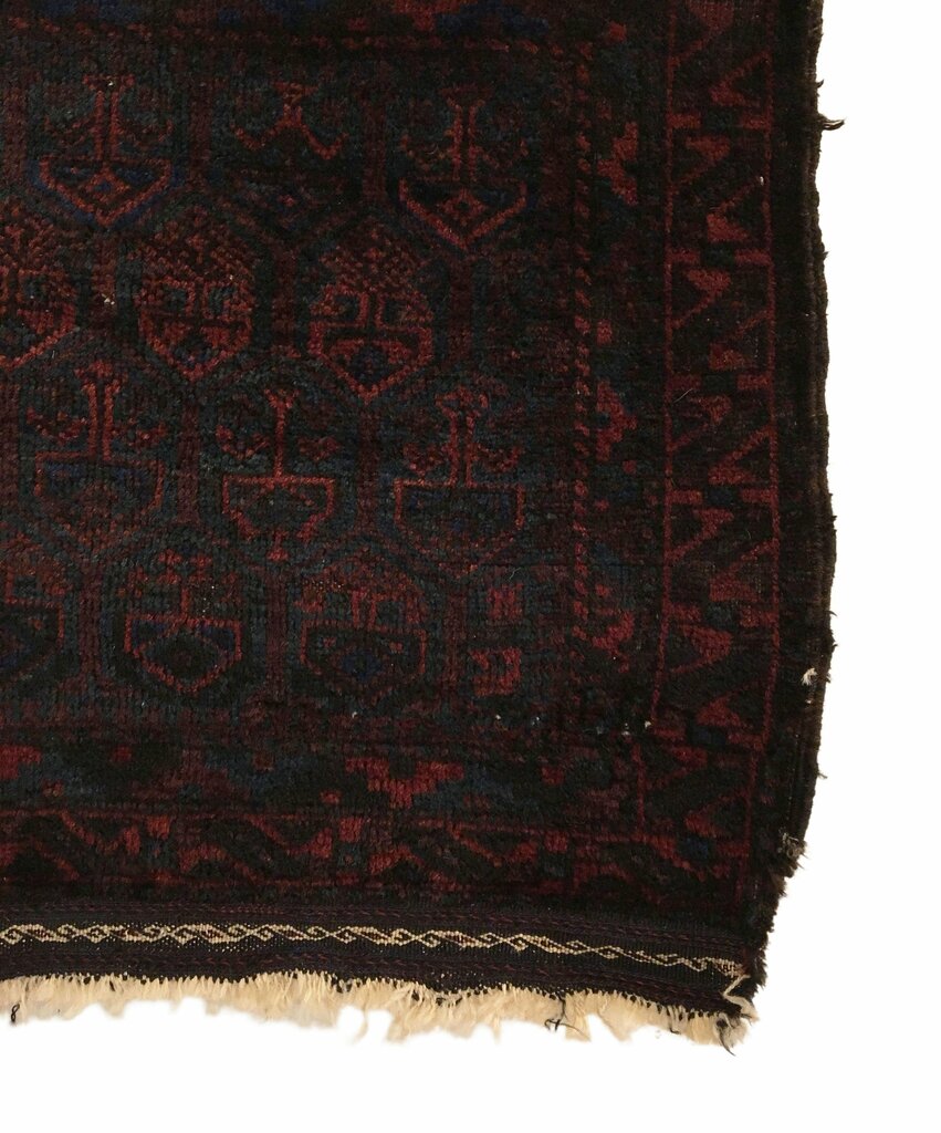 2&#39;1&quot; X 2&#39;1&quot; Antique Afghan Timuri Square Rug