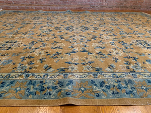 8'10 X 11'10 Antique Chinese Ningxia Carpet