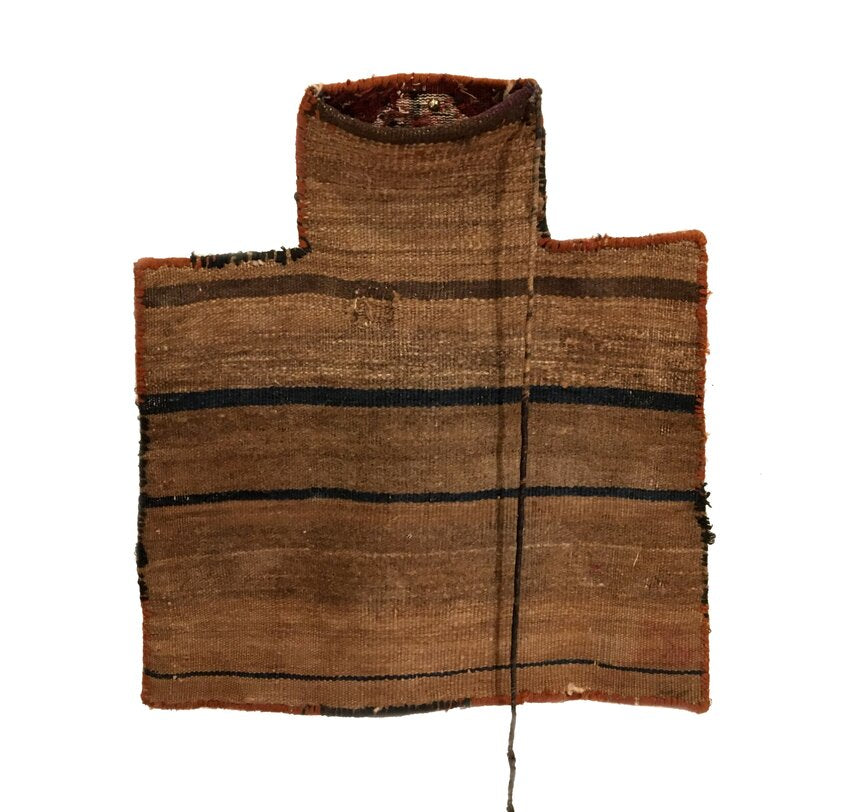 1&#39;5&quot; X 1&#39;6&quot; Antique Persian Bakhtiari Bag Square Rug