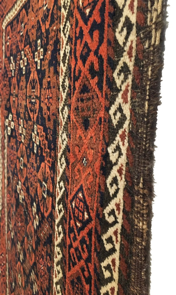3'1" X 5'6" Antique Persian Baluch Rug