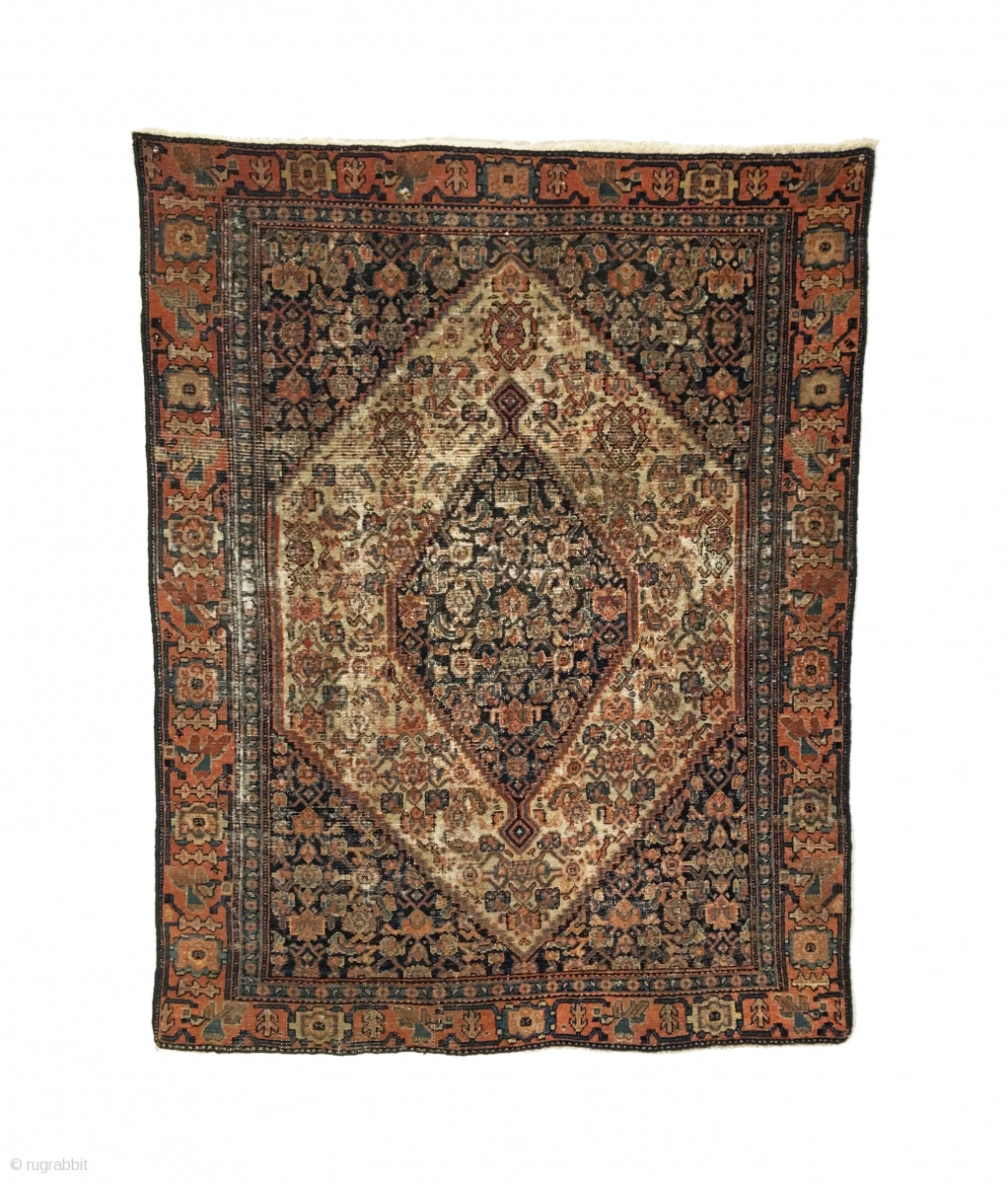 2’10&quot; X 3’8&quot; 19th Century Senneh Rug