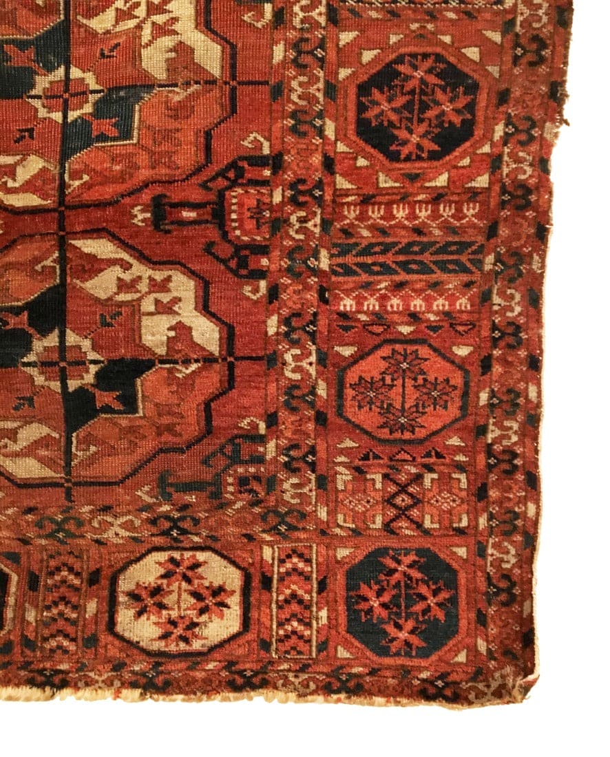 6&#39;1&quot; X 8&#39;2&quot; Antique Tekke Main Carpet