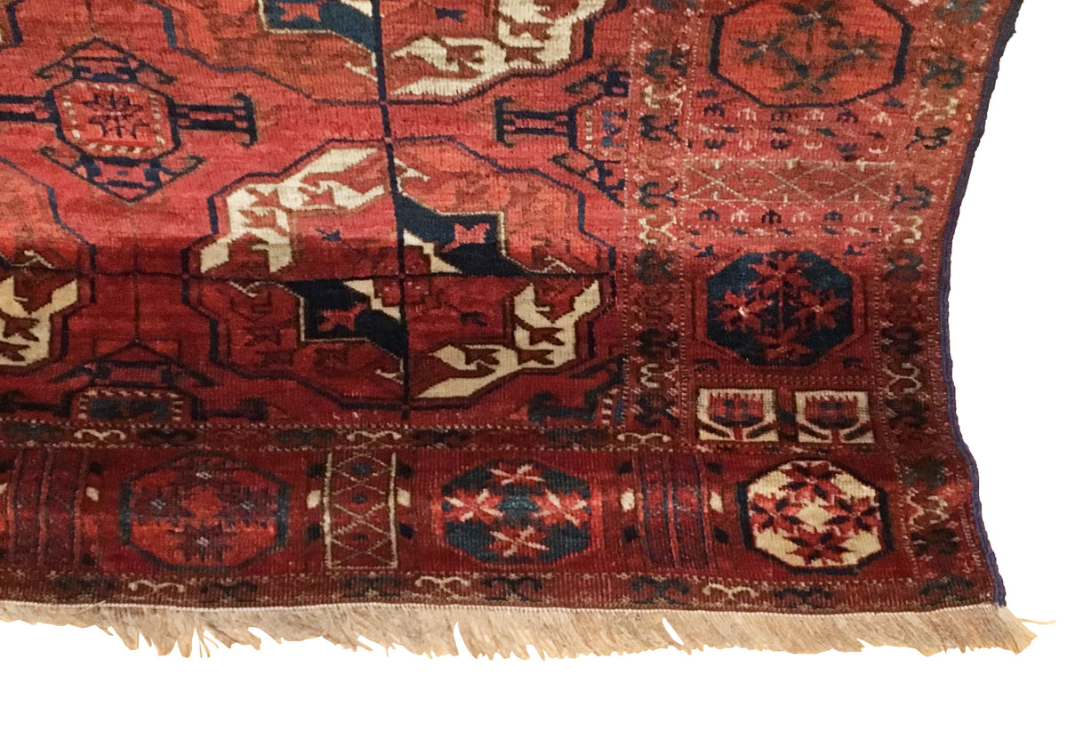 6&#39;8&quot; X 8&#39;6&quot; Antique Tekke Main Carpet
