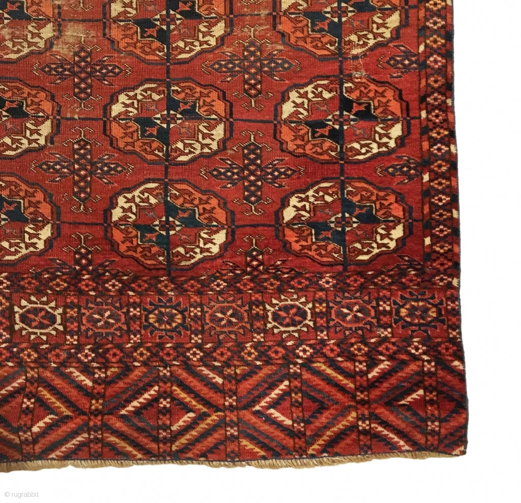 3’0&quot; X 4’11&quot; 19th Century Tekke Small Main Carpet