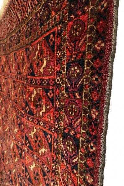 3’5" X 3’4" Small 19th Century Tekke Rug