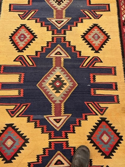 10&#39;1&quot; X 5&#39;9&quot; Kuba Caucasian Kilim [SH-071]