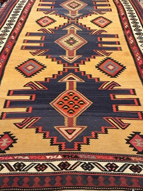 10&#39;1&quot; X 5&#39;9&quot; Kuba Caucasian Kilim [SH-071]