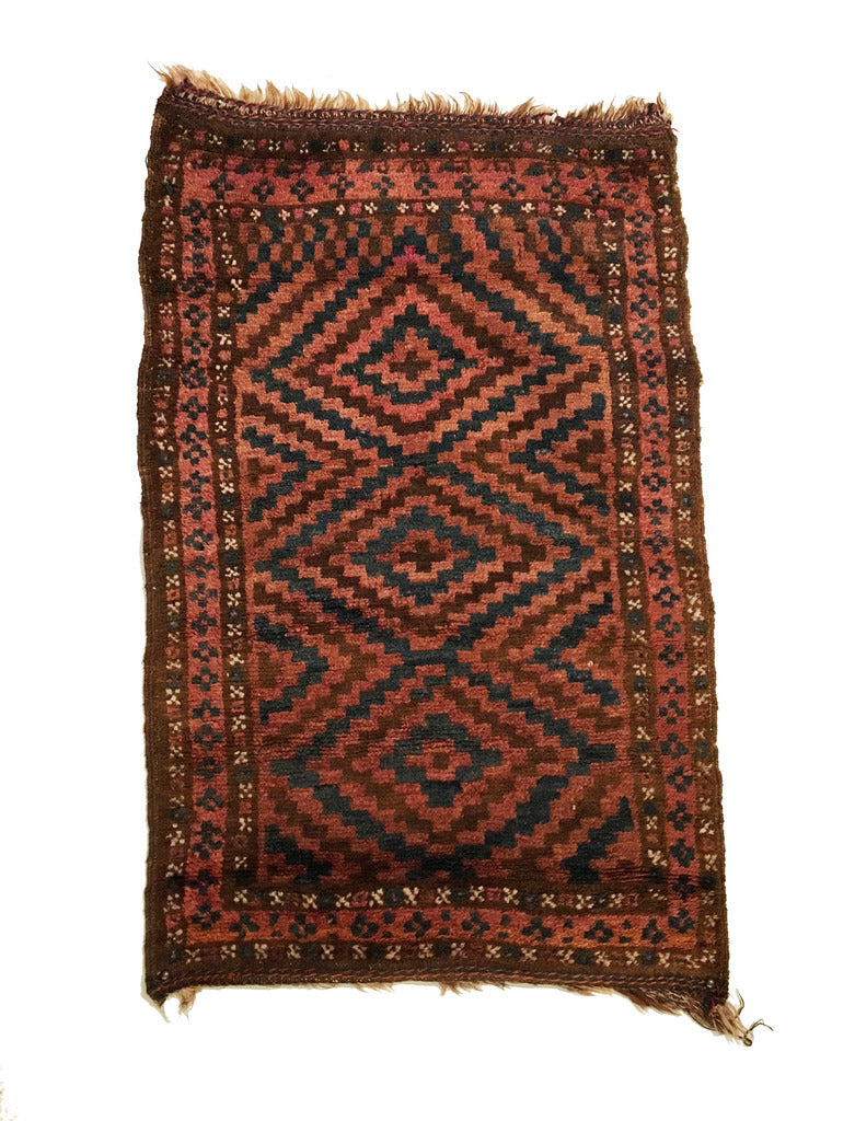 2&#39;0&quot; X 3&#39;2&quot; Antique Baluch Small Rug