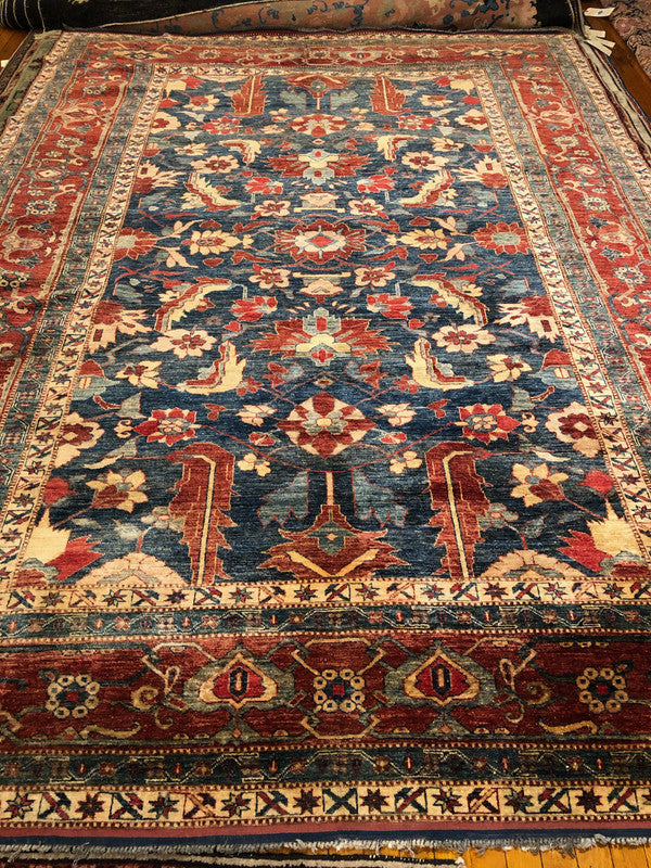8&#39;7&quot; X 12&#39; Vintage Caucasian Rug