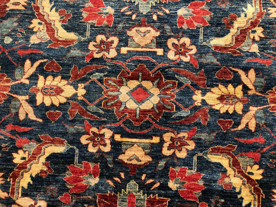 8&#39;7&quot; X 12&#39; Vintage Caucasian Rug