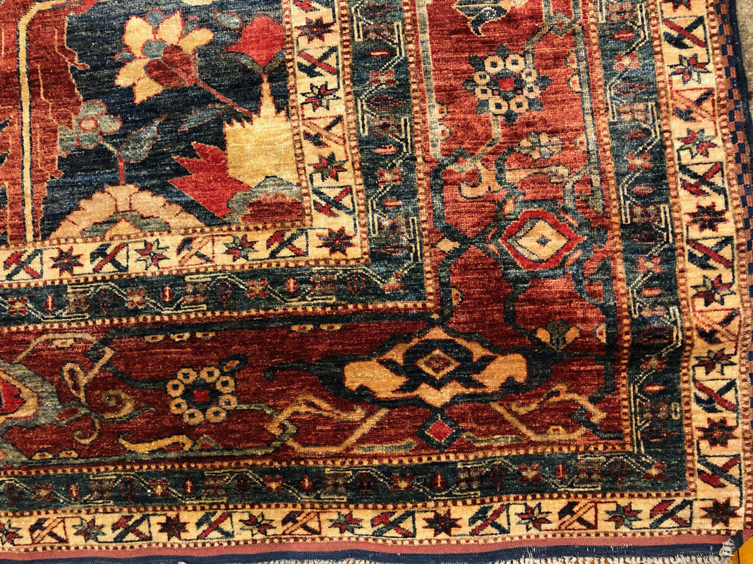 8&#39;7&quot; X 12&#39; Vintage Caucasian Rug