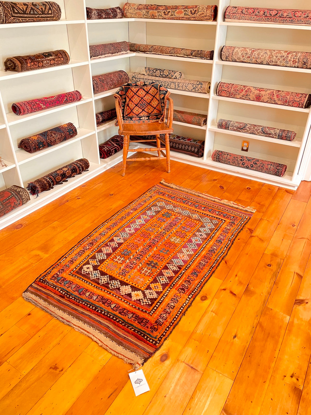 3&#39;1 X 5&#39;5 Vintage Kurdish Baluch Rug [TAK0047]