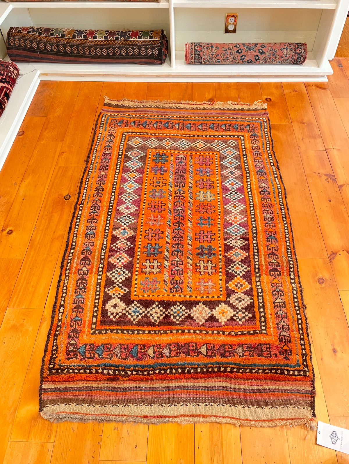 3&#39;1 X 5&#39;5 Vintage Kurdish Baluch Rug [TAK0047]