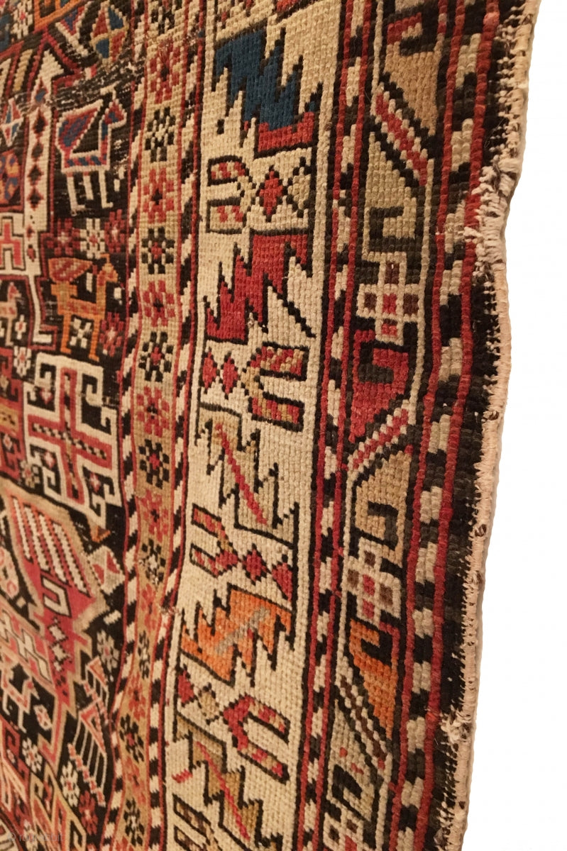 3’8&quot; X 5’3&quot; Antique Caucasian Shirvan Rug
