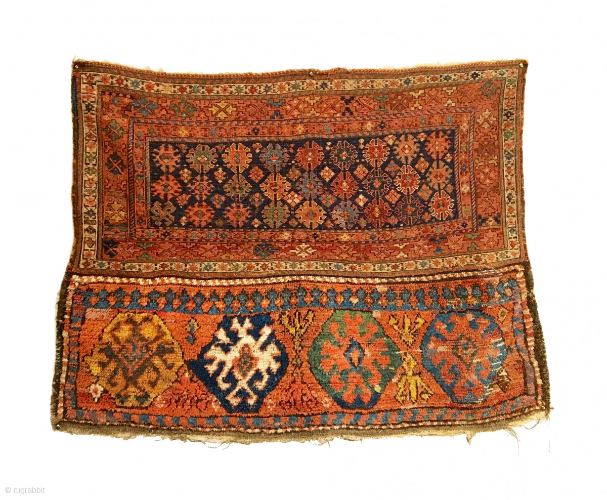 3’8&quot; X 3’0&quot; Antique Bakhtiari Large Saddlebag