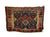 Antique Persian Kurdish Square Rug 1'10 x 1'9