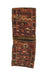 Antique Persian Shahsavan Khorjin Bag Square Rug 0'10 x 2'3