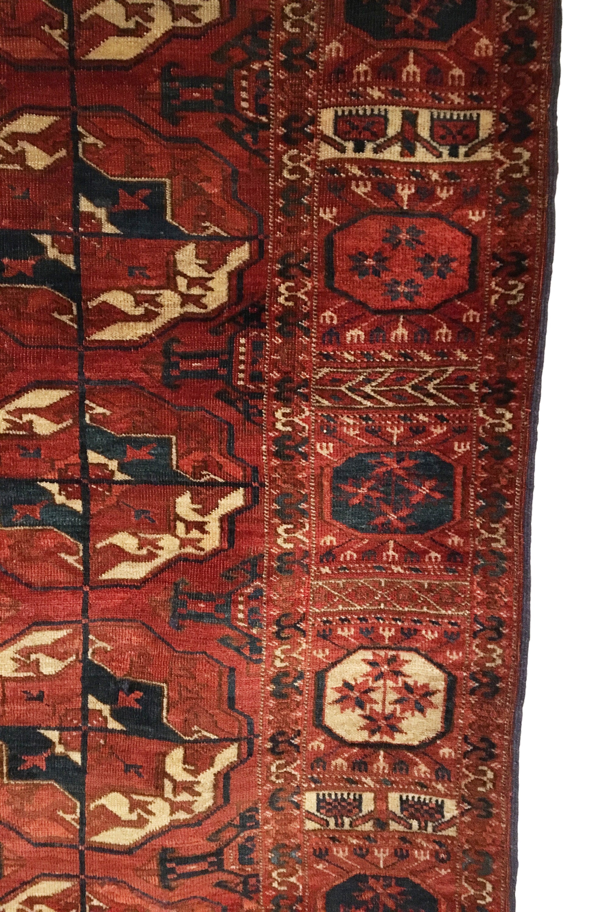 Antique Tekke Main Carpet 6'8 x 8'6