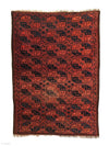 4’6” X 6’4" Small Early 19th Century Ersari Main Carpet [RR-0081]