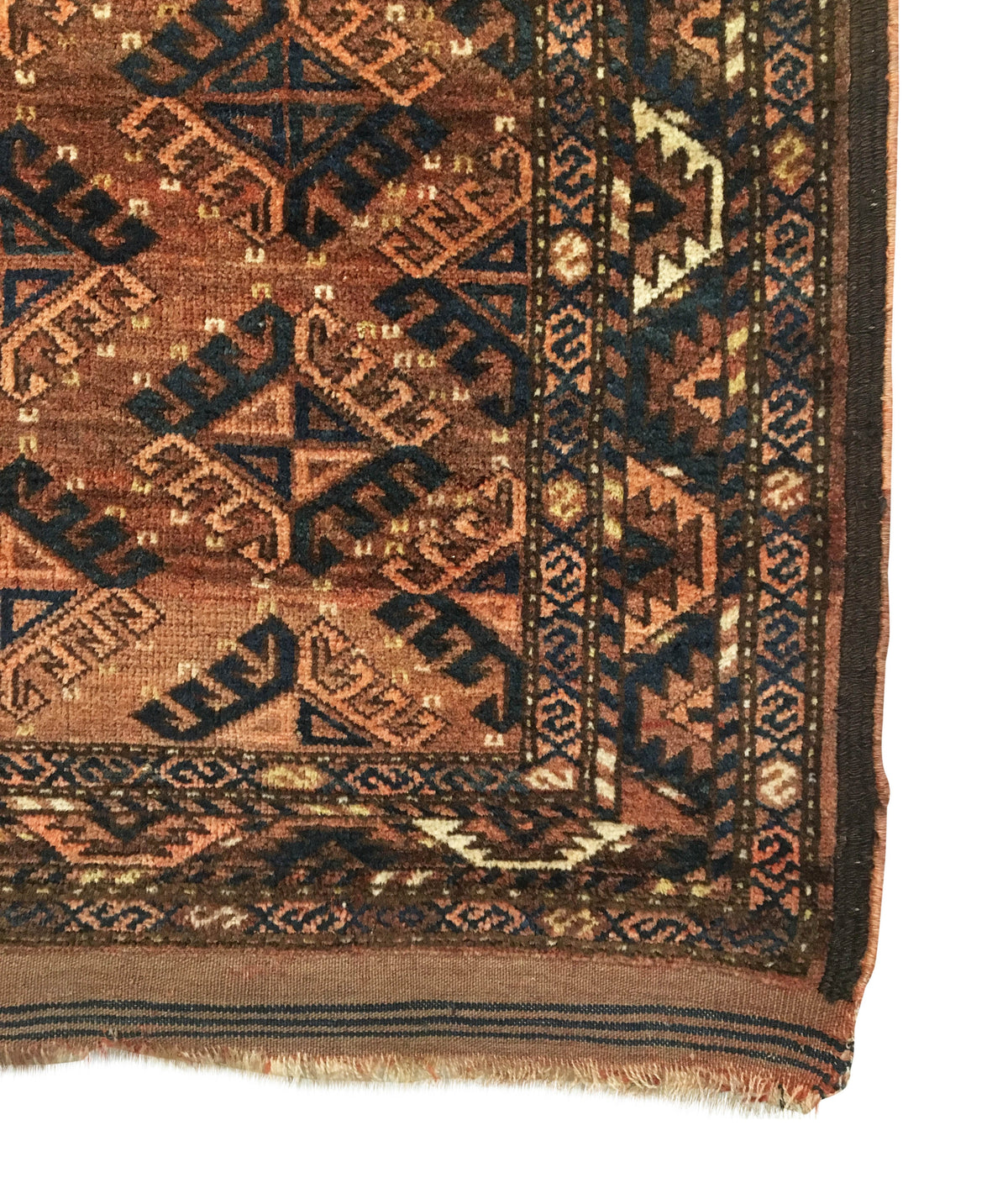 3&#39;1&quot; X 4&#39;8&quot; Antique Turkmen Yomud Small Rug
