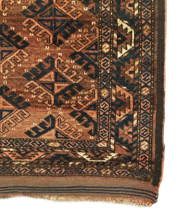 Antique Turkmen Yomud Small Rug | Turkmen Rugs | Shop at The Antique Knot