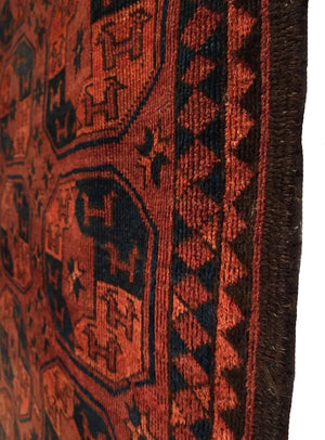 Antique Turkmen Ersari Rug 4'7" x 6'4"