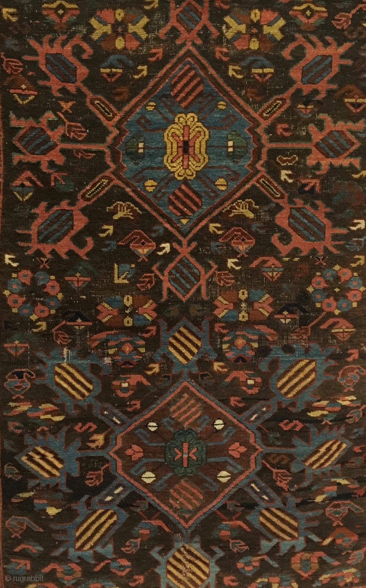 4&#39;9&quot; X 3&#39;5&quot; Kuba Bird Rug [RR-0209]