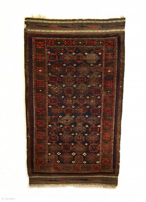 5’5” X 3’2” Antique Salar Khani Khorasan Baluch Rug [RR-0149]