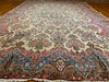 Vintage Persian Kerman Carpet 8'8 x 11'11